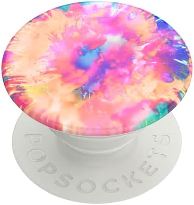 Vibrant Mag Safe Rainbow Glass Pop Socket Grip & Stand – Secure Hands-Free Kickstand for Effortless Wireless Charging and Enhanced Smartphone Functionality