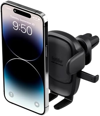 i Ottie Easy One Touch Signature CD Slot Car Phone Holder – Universal Smartphone Mount for i Phone, Google, Samsung, and More – Enhanced Stability, 360-Degree Viewing Angles, Quick One-Touch Access for Safe Driving