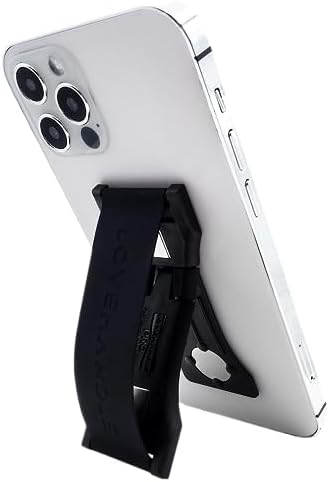 Premium LOVEHANDLE PRO Silicone Phone Grip – Versatile Magnetic Mount & Kickstand for Smartphones/Tablets – Bubblegum Pink Glow – Effortless One-Handed Control & Enhanced Device Compatibility – Waterproof & Easy-to-Clean Design for Stylish Protection and Functionality – Ideal for Selfies, Texting, and Streaming – Innovative 360° Kickstand for Vertical/Horizontal Use – Durable Silicone Strap with Strong Internal Magnets – Perfect for Everyday Use – Family-Owned Quality from Texas
