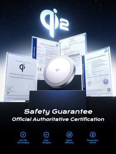 THREEKEY Qi2 15 W Magnetic Wireless Charging Hub – Ultimate Adjustable Charging Station for i Phone 16-12 Series & Air Pods with Dual-Sided Magnetic Grip, 180° Rotatable Design, and Sleek Space-Saving Aesthetics for Effortless Home and Office Power Solutions