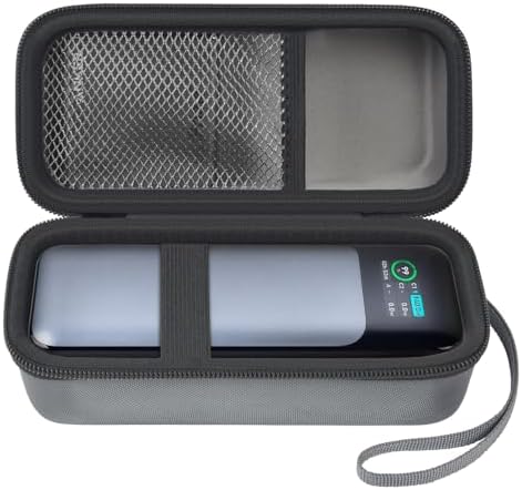 Casmilee Premium Hard Shell Power Bank Case for Anker 737/735/736/717 USB-C Chargers – Compact & Stylish Travel Organizer for Ga N Prime Nano II AC Adapter – Efficient Foldable Design for On-the-Go Charging Solutions