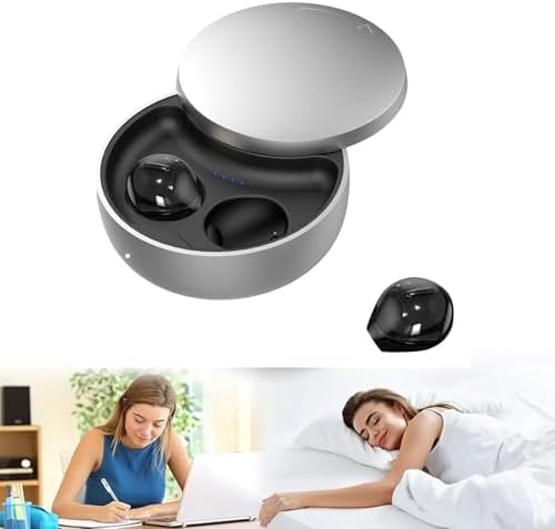 Ivory Wireless Sleep Earbuds – Ultra-Light Bluetooth 5.4 Headphones Perfect for Side Sleepers | Luxurious Comfort with Superior Sound Quality | Ideal for Audiobooks, Meditation, and Relaxing Music Sessions for Enhanced Rest