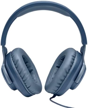 JBL Quantum 100 Wired Over-Ear Gaming Headphones – Unleash Immersive Audio with Detachable Microphone for Ultimate Game Play – Lightweight Comfort Perfect for Long Sessions on All Gaming Platforms