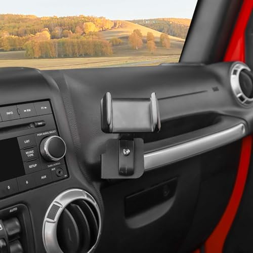 RT-TCZ Jeep TJ Phone & Walkie Talkie Mount Bracket – Durable, Easy-Install Holder for 1997-2006 Wrangler Models – Ultimate Off-Road Accessory for Secure Device Management and Enhanced Communication