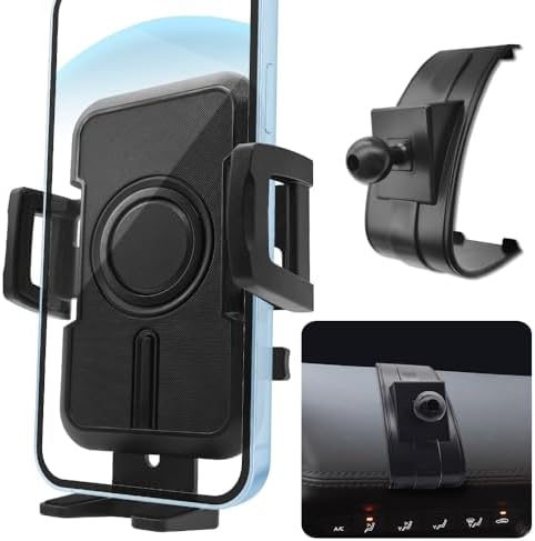 WAAPAK Enhanced Car Phone Holder Mount for 2014-2024 Mazda 3 – Ultimate Smartphone Cradle for Thick Cases, Effortless Installation, and Seamless Integration with Interior Design – Perfect for Navigation and Hands-Free Use