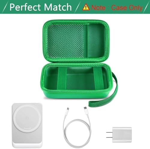 Stylish Pink Case for Anker Mag Go 3-in-1 & Mag Go UFO Charging Station – Premium Organizer for Wireless Chargers, Enhanced Compatibility with Mag Safe Duo, Portable Foldable Design for Travel, Secure Storage Solution for Augnner, Iseyyox, LISEN, RTOPS – Elevate Your Charging Experience with Durable Protection and Effortless Access