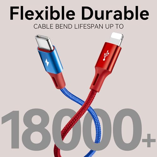Versatile 4-in-1 Braided Multi USB Charging Cable with Fast Charging Support – Durable 4 A Charging Cord for Smartphones, Tablets, and Gaming Devices – 2 Pack (4 Ft) with IP/USB C/Micro Ports for Seamless Compatibility and Enhanced Performance