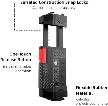 Elevate Your Vlogging Experience with SOH Magnetic Neck Phone Mount – Adjustable Hands-Free Holder for i Phone 12-16 & Android Devices – Lightweight Chest Stand with Quick-Release Magnetic Design for Optimal Content Creation Flexibility