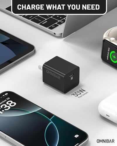 35 W Dual-Port USB C Charger Block – Ga N Fast Wall Adapter with Foldable Plug | PD 3.0 & PPS for i Phone 16/15/14/13, Galaxy S24/S23, Pixel 8/7, Mac Book Air & More – Ultimate Compact Power Solution for Home & Travel