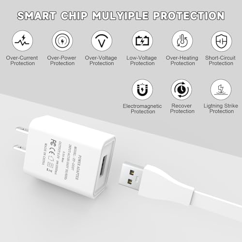Ultimate Ears USB Boom Charger Cable – Fast Charging Adapter for UE Wonderboom, Boom 3, Megaboom 3, Blast, Megablast & Roll Speakers (White) – Unmatched Compatibility & Durability for Music Enthusiasts