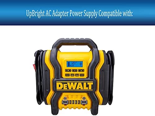 Up Bright 15 V AC/DC Power Adapter for Dewalt DXAEPS14 Jump Starter & Air Compressor – Fast-Charging, High-Efficiency Solution with Superior Compatibility for Reliable Portable Power Accessory