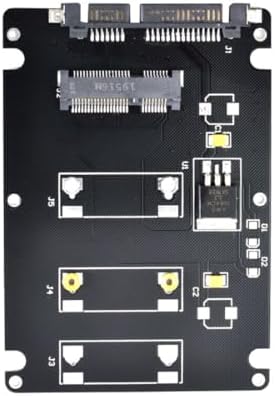 Upgrade Your Laptop Storage with Chen Yang m SATA Mini SATA SSD to IDE 44 Pin External Hard Disk Enclosure – High-Speed Data Transfer, Tool-Free Setup, and Enhanced Compatibility for 2.5-Inch Drives in Stylish White Finish