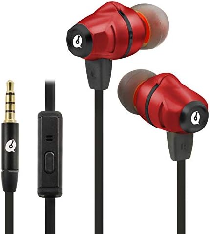 High-Resolution Dual Driver Hybrid Earphones with Mic – Superior In-Ear Sound Experience for Smartphones, PCs & Tablets – Tangle-Free Flat Noodle Cable – Lightweight Comfort & Dynamic Bass – Premium Audio Quality in Vibrant Yellow