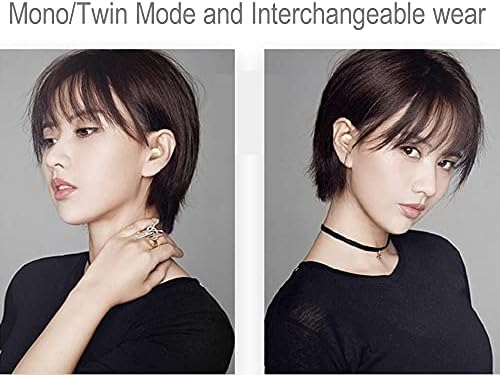 Invisible Mini Bluetooth Earbuds for Small Ears – Ultra-Compact Wireless Earphones with Noise Isolation for Professionals – Fast Charging & Universal Device Compatibility – Ideal for Discreet Audio Enjoyment on the Go