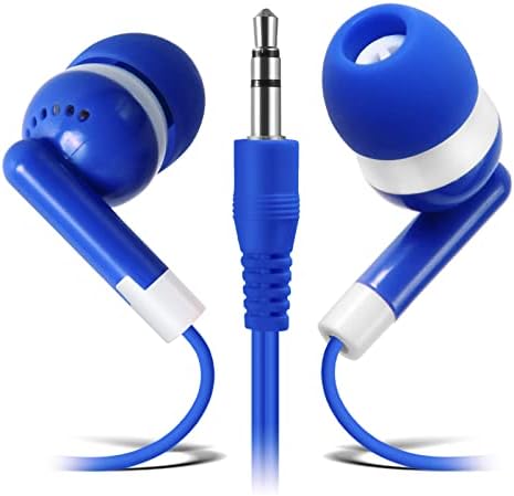 Classroom-Ready 30-Pack Earbuds for Kids – Affordable Wired Headphones with 3.5 mm Jack for Enhanced Learning Experience, Durable & Comfortable Earphones for Students and Teens