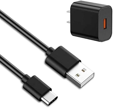 Premium USB-C Fast Charging Cable and Wall AC Adapter for Beats Flex, Studio Buds, Fit Pro, Sony, JBL, Bose, Raycon & More – Reliable, Speed-Optimized Charging for All USB Type C Devices – Compact, Durable Design for Home, Office, and Travel Usage