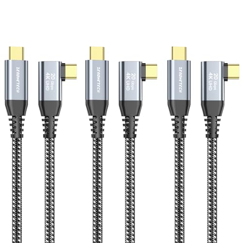 Long USB C Monitor Cable 10FT, 4K@60Hz Video Output 100W PD Charging, 20Gbps Data Transfer, Long USB C 3.2 Gen 2×2 Cable for MacBook, iPad, Dell, LG, ARZOPA, KYY for Portable Monitor – Enhanced Compatibility and Speed