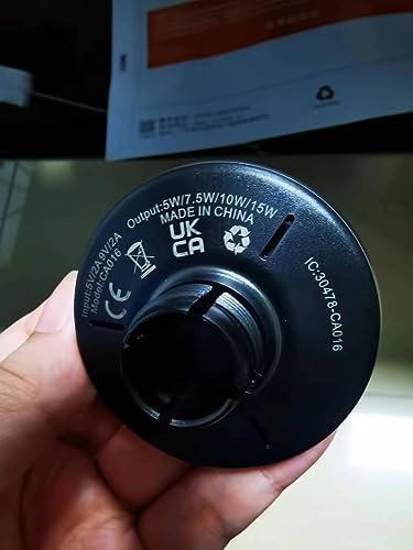 MOKPR 15 W Mag Safe Car Charger & Magnetic Phone Holder – Effortless Fast Wireless Charging with Dynamic LED RGB Lighting for i Phone 15/14/13/12 Series – Stylish Dash & Air Vent Mount for Enhanced Driving Experience and Convenient Accessibility