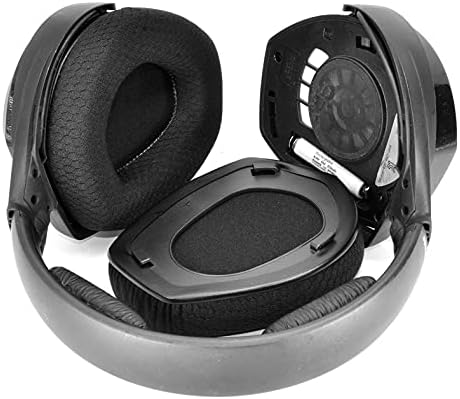Premium Protein Leather Ear Pads for Sennheiser HDR RS165, RS175, RS185, RS195 Wireless Headphones – Enhanced Comfort with Added Thickness, Superior Sound Isolation, and Effortless Installation