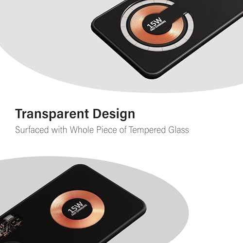 3-in-1 Magnetic Wireless Charging Station – 15 W Fast Charger for i Phone 15/14/13/12, Android, Apple Watch & Air Pods Pro – Sleek, Universal Compatibility & Non-Slip Design for Effortless Power-Up Experience