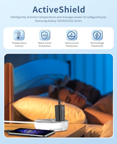 25 W Dual USB C Fast Charger Set with 6 Ft Cable – Ultimate Type C Power Solution for Samsung Galaxy S24/S23/S22/S21, i Phone 15 Series & Pixel Devices – Enhanced Safety, Rapid Charging Efficiency, Perfect for Home, Office, and Travel