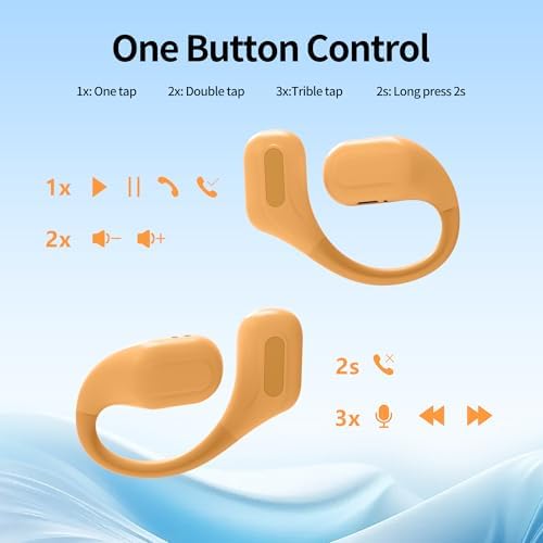 Elevate Your Audio Experience: Premium Bluetooth 5.3 Sport Earbuds with IP7 Waterproof Protection, 24-Hour Playback, Noise-Canceling Technology, and Secure Over-Ear Hooks for Unmatched Performance in Any Environment