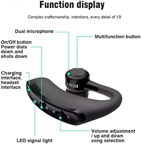 QT S True Wireless Sport Earbuds: Mini Bluetooth Noise Cancelling Earphones with Sweatproof Design for Gym, Running, and Active Lifestyles – Secure Fit with Built-in Mic and Enhanced Device Compatibility