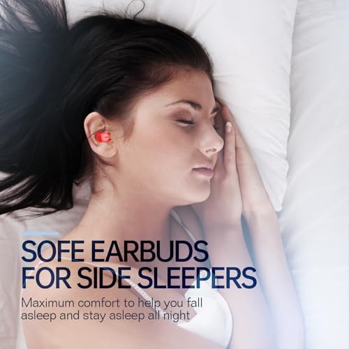 Elevate Your Rest with Hulaed’s Invisible Sleep Earbuds – Cutting-Edge Bluetooth 5.3 Wireless Technology for Side Sleepers, Engineered for Maximum Noise Isolation and Ultimate Comfort – Lightweight, Durable Design Perfect for Sleep, Travel, and Active Lifestyles – Experience Serenity Anywhere
