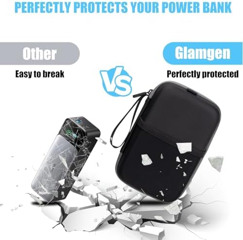 Premium Protective Case for Anker Prime Power Bank 27,650 m Ah – 250 W | Portable Hard Shell with USB-C Charging Port & Accessory Pocket | Ideal for Travel, Work, and Efficient Battery Storage | Custom Fit for Enhanced Durability and Fast Charging Solutions