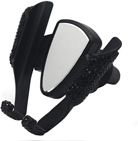 Glamorous Rhinestone Universal Car Air Vent Phone Holder – Elegant Hands-Free Accessory for Smartphones with 360-Degree Rotation and Secure Grip – Stylish Auto Vent Mount Enhancing Safety and Luxury