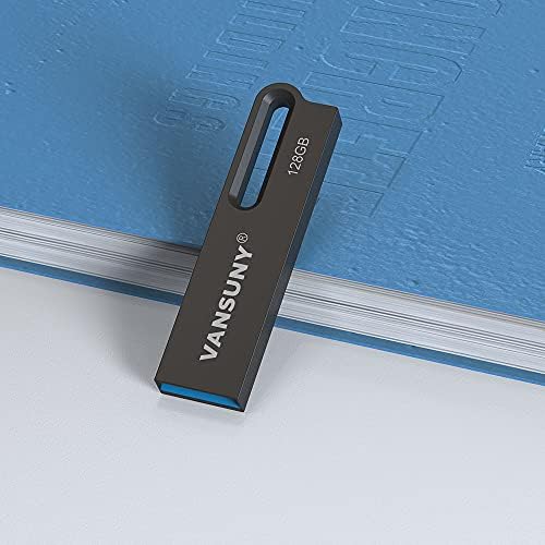 Vansuny 256 GB USB 3.0 Flash Drive – Ultra-Fast Waterproof Metal Memory Stick for Seamless Data Transfer Across All Devices, Perfect Portable Solution for Professionals & Everyday Users