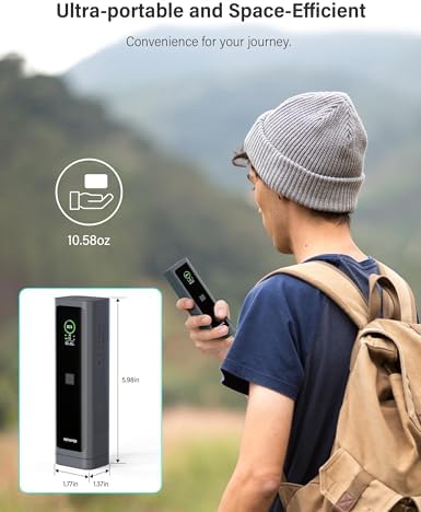 Ultimate 100 W Fast Charging Power Bank – 10,000 m Ah Portable Charger with USB-C & USB-A Ports, Smart TFT Display, Emergency LED Light & SOS for i Phone 16/15, Galaxy, i Pad, and Mac Book – Ideal for Home, Office, and Camping Adventures