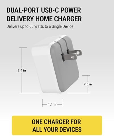 Scosche HPDC20-SP 20 W USB-C Fast Charger Mini Cube Wall Adapter – Ultra-Portable Power Delivery 3.0 for Swift Device Charging, 4 X Faster Charge Speed, Sleek Black Design for Enhanced Compatibility and Efficiency