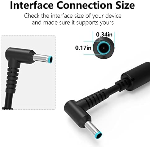 High-Performance 150 W AC Adapter Charger for HP ZBook & OMEN Laptops – Ultimate Compatibility & Fast Charging for G3-G7 Models, Studio & Pavilion Series, HSTNN-CA27, ADP-150 XB B, 917677-003 – Reliable Power Solution with US Power Cord Included