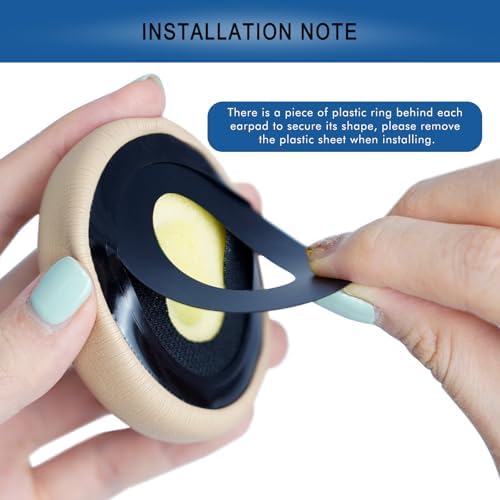 Ultimate Comfort Replacement Ear Pads for Bose OE2 Headphones | GVOEARS Premium Memory Foam Cushions for OE2, OE2 i, Sound True & Sound Link Models | Durable Black Earpads for Enhanced Listening Experience & Long-lasting Quality