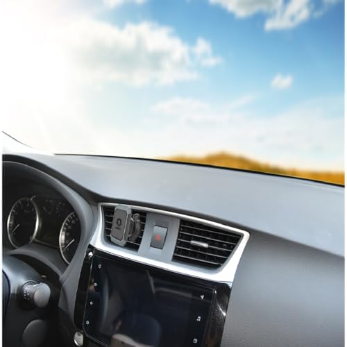 Versatile Mag-Safe Compatible Car Holder – One-Handed Operation for Seamless Navigation, Lightweight & Portable Design, Secure Magnetic Attachment for Safe Driving, Ideal for Travel and Daily Commutes – Sleek Black Finish