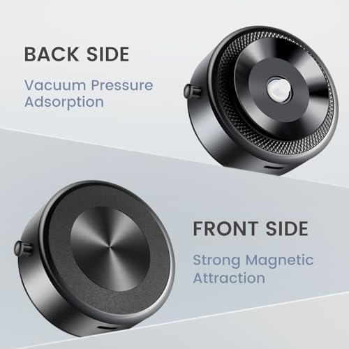 Super Strong Magnetic Vacuum Suction Magnetic Phone Holder,15W Fast Wireless Charging Phone Mount, Car Phone Stand,Compatible with iPhone 12/13/14/15/16 Series – Enhanced Compatibility and Speed