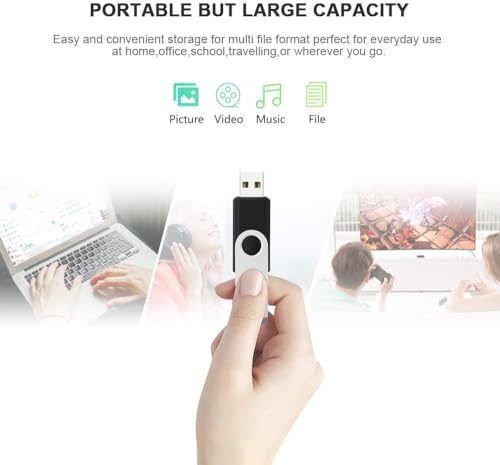 KEXIN 10-Pack 32 GB USB Flash Drives – Portable Memory Sticks with Enhanced Speed & Compatibility for Effortless Data Storage and Transfer, Perfect for Home, Office & School Use