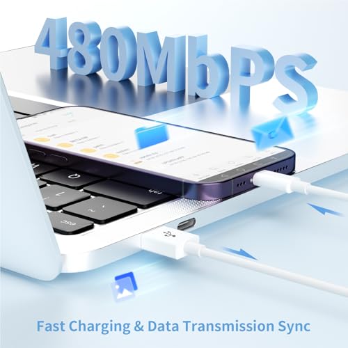 Revolutionize Your Charging Experience with the 4-in-1 USB-C Charging Cable – 240 W Fast Charge Multi-Device Connector for i Phone 16/15/14/13, Samsung Galaxy, Tablets & More (5 FT) – Enhanced E-Mark Chip Technology for Optimal Performance and Universal Compatibility