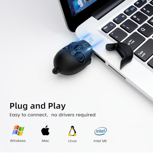 Skull Shaped 64 GB USB Flash Drive – Unique Personality Memory Stick for Stylish Data Storage | Borlter Clamp Cool USB 2.0 Thumb Drive Perfect for Gifts & Everyday Use | Durable, Portable & Compatible with All Devices
