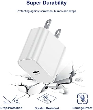 Fast Charging Multi-Port USB C Power Adapter – 5-Port 40 W Wall Charger for i Phone 16 Pro Max, 16 Pro, 15 Pro Max, and More – Compact Cube Design with 3 USB-C and 2 USB-A Ports – Ideal for Efficient Device Charging in Homes and Offices – Built-in Safety Features for Overcharging Protection – Perfect for Busy Professionals and Families