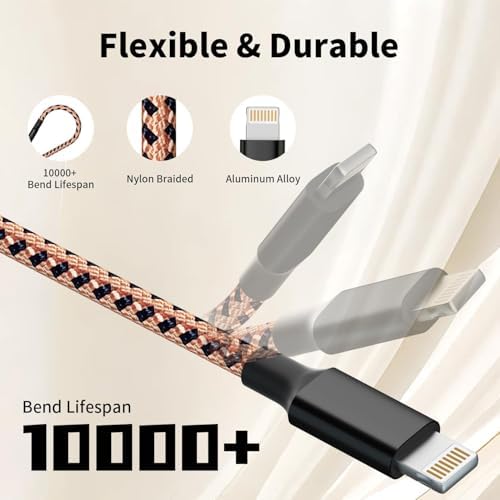 Ultimate 4-in-1 Fast Charging Cable – 65 W Multi-Device Charger with E-Mark Chip for i Phone 16/15/14/13, i Pad, and Laptops – High-Speed USB-C/Lightning Connectivity for Enhanced Performance and Versatility