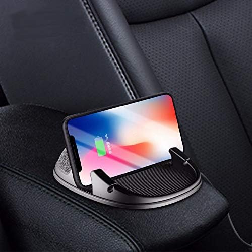 Innovative Hands-Free Car Phone Holder for Dashboard – Anti-Slip Smartphone Mount for i Phone, Samsung, Android & GPS Devices – 360-Degree Rotatable Design for Optimal Viewing Angles – Strong Adhesive Installation for Secure Fit – Compact & Stylish Auto Accessory