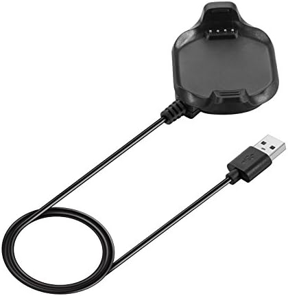 Garmin Approach S5/S6 Charger Replacement Cable – 3.3 ft USB Adapter for Fast Charging – Essential Golf GPS Smartwatch Charging Dock with Durable Wire Clip – Maximize Performance and Convenience on the Course
