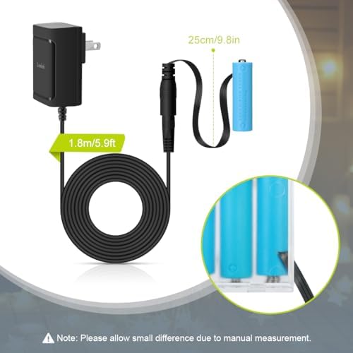 Lenink AC Power Supply Adapter – Ultimate AA Battery Replacement for LED Lights and Decorative Applications, Offering Enhanced Compatibility, Energy Efficiency, and Sleek Design for Seamless Power Solutions