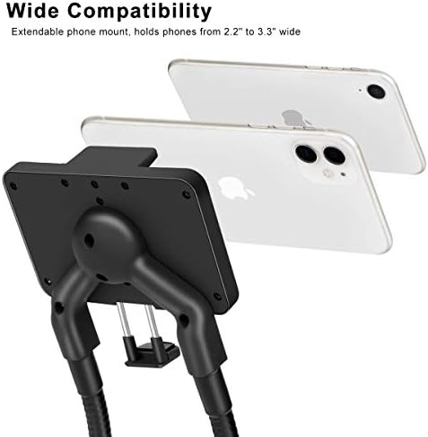 B-Land Cell Phone Holder, Universal Mobile Phone Stand, Lazy Bracket, DIY Flexible Mount Stand with Multiple Function – Enhanced Compatibility and Speed