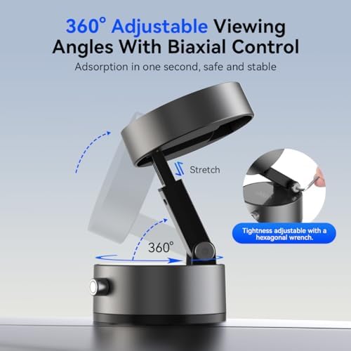 Revolutionary 15 W Magnetic Wireless Car Charger Mount – Adjustable Fast Charging Holder for i Phone 12-16 | Sleek, Foldable Design for Optimal Viewing | Ideal Gift for Tech-Savvy Drivers | Enhanced Mag Safe Compatibility & Travel-Friendly Convenience