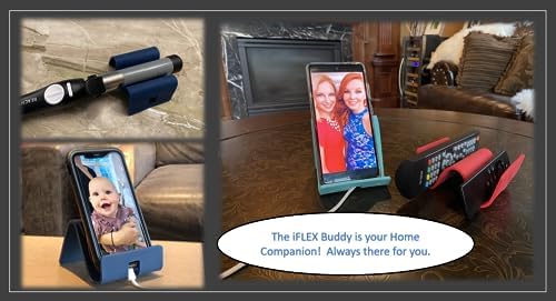 Ultimate Flexibility with the i FLEX Buddy – Premium Cell Phone and Tablet Stand for Travel, Work, and Home – Adjustable Holder Compatible with All Mobile Devices – Lightweight and Durable Design for Hands-Free Convenience – Enhance Your Viewing Experience Anywhere