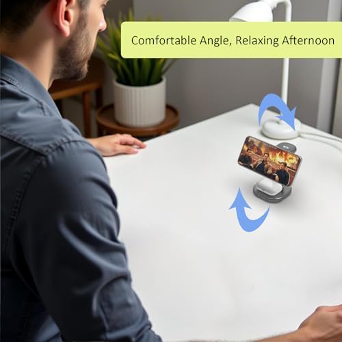 Premium 3-in-1 Magnetic Wireless Charging Station for i Phone, Apple Watch & Air Pods – Fast 15 W Charging with Ultra-Strong N52 Magnets for Secure Hold, Adjustable Stand & Smart Cooling Technology – Sleek Gray Design for Home & Office Use