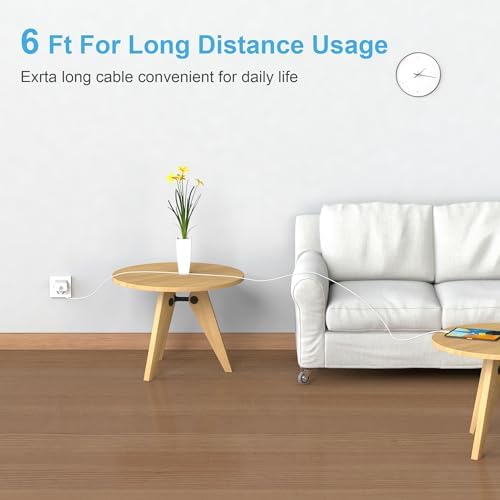 20 W Ultra-Fast Charging Solution for i Phone 16 & i Pad Pro – Complete 3-Pack with 3 USB-C Blocks & 3 Durable 6 FT Cables for Maximum Convenience at Home & On-the-Go – Effortlessly Compatible with All Your Apple Devices